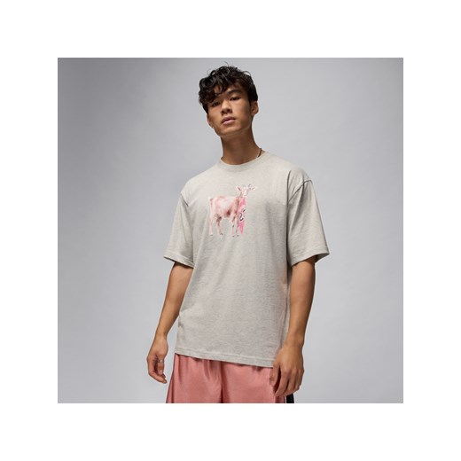 T-shirt męski Jordan - Szary ze sklepu Nike poland w kategorii T-shirty męskie - zdjęcie 184704251