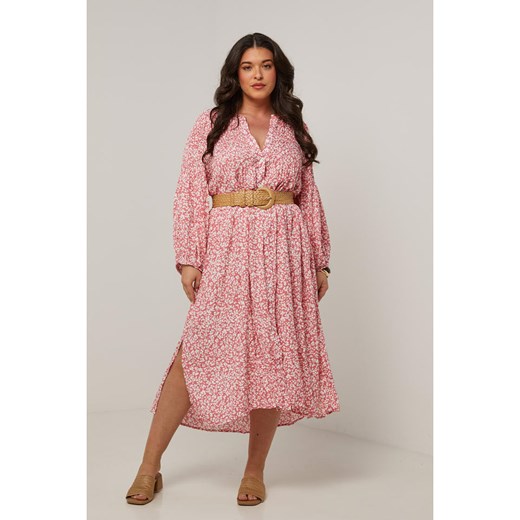 Curvy Lady Sukienka w kolorze jasnoróżowym ze sklepu Limango Polska w kategorii Sukienki - zdjęcie 184704894
