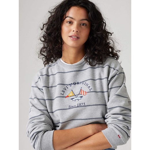 Levi&apos;s Bluza w kolorze jasnoszaro-granatowym XS Limango Polska promocja