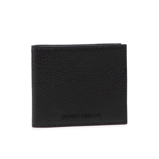 Mały Portfel Męski Emporio Armani Y4R167 Y068E 80001 Czarny ze sklepu eobuwie.pl w kategorii Portfele męskie - zdjęcie 184705224