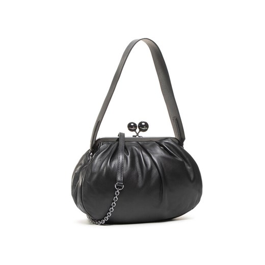 Torebka Weekend Max Mara Cubico 55160902600 Czarny ze sklepu eobuwie.pl w kategorii Listonoszki - zdjęcie 184705260