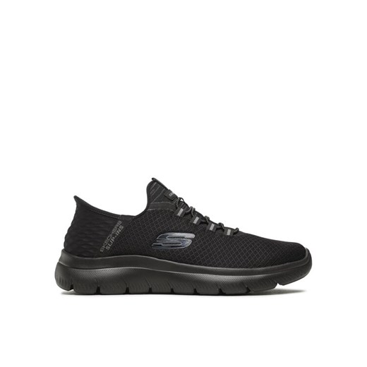 Sneakersy Skechers Summits High Range 232457/BBK Czarny ze sklepu eobuwie.pl w kategorii Buty sportowe męskie - zdjęcie 184705272
