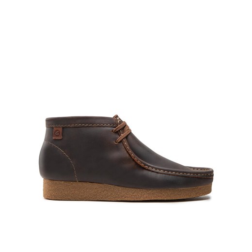 Trzewiki Clarks Shacre 261594367 Brązowy Clarks 46 eobuwie.pl