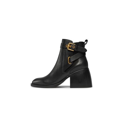 Botki See By Chloé SB41011A Czarny See By Chloé 36 eobuwie.pl