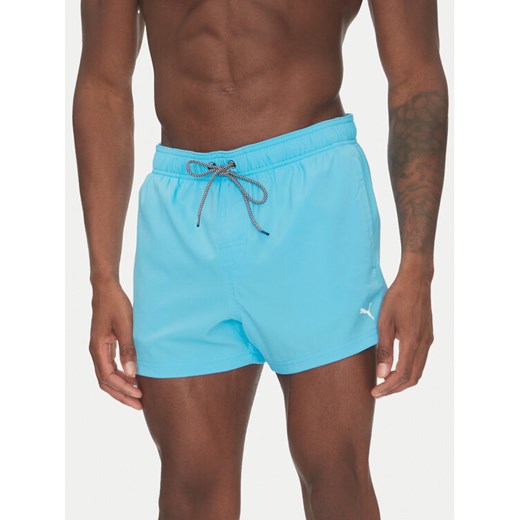 Puma Szorty kąpielowe 907658 Niebieski Regular Fit ze sklepu MODIVO w kategorii Kąpielówki - zdjęcie 184706814