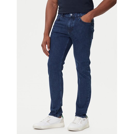 BOSS Jeansy Delaware 50544630 Granatowy Slim Fit ze sklepu MODIVO w kategorii Jeansy męskie - zdjęcie 184706851