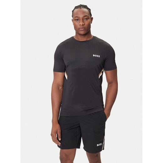 BOSS T-Shirt Tech TOC 50543329 Czarny Slim Fit ze sklepu MODIVO w kategorii T-shirty męskie - zdjęcie 184706902