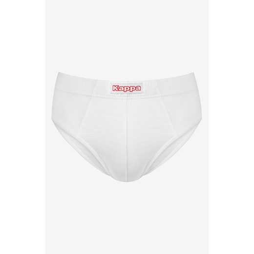Bawełniane slipy męskie białe Kappa K1101, Kolor biały, Rozmiar 3XL, Kappa ze sklepu Primodo w kategorii Majtki męskie - zdjęcie 184708034