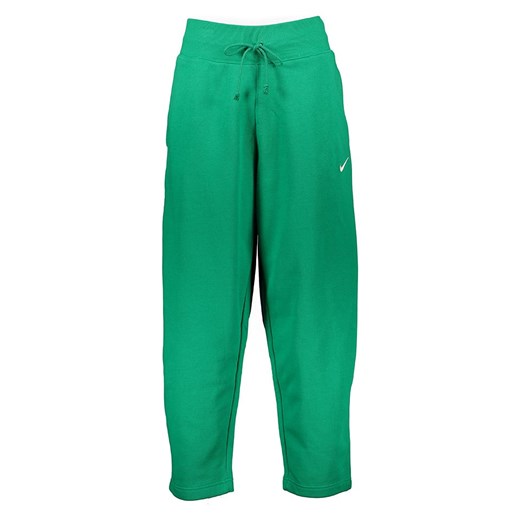 Nike Spodnie dresowe &quot;Phoenix&quot; w kolorze zielonym ze sklepu Limango Polska w kategorii Spodnie damskie - zdjęcie 184708282