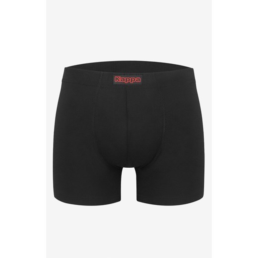 Bokserki męskie bawełniane czarne plus size Kappa K1201, Kolor czarny, Rozmiar 3XL, Kappa ze sklepu Intymna w kategorii Majtki męskie - zdjęcie 184708540
