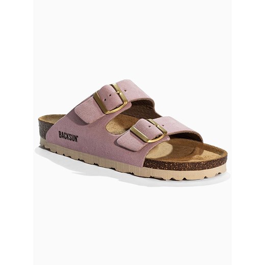 BACKSUN Klapki &quot;Bali&quot; w kolorze jasnoróżowym 38 wyprzedaż Limango Polska