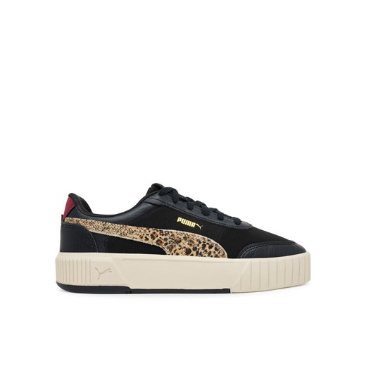 Sneakersy Puma Carina Mia Animal Flair 403515 02 Czarny ze sklepu eobuwie.pl w kategorii Buty sportowe damskie - zdjęcie 184709642