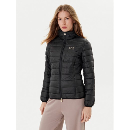 EA7 Emporio Armani Kurtka przejściowa 7W000088 AF12477 UC001 Czarny Regular Fit ze sklepu MODIVO w kategorii Kurtki damskie - zdjęcie 184709752