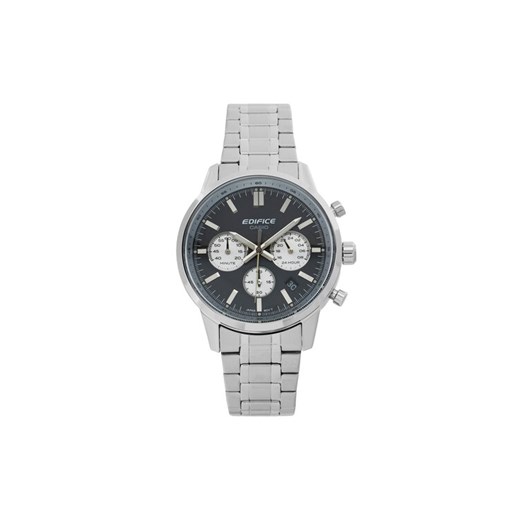Casio Zegarek Edefice EFR-575D-1AEF Srebrny ze sklepu MODIVO w kategorii Zegarki - zdjęcie 184709791