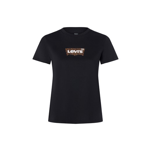 Levi's Koszulka damska Kobiety Bawełna czarny nadruk ze sklepu vangraaf w kategorii Bluzki damskie - zdjęcie 184710054