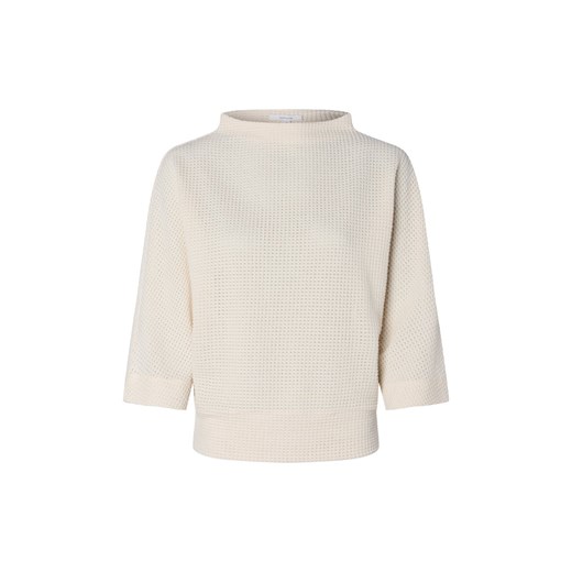 Opus Bluza damska - Gulopi Kobiety Sztuczne włókno écru wypukły wzór tkaniny ze sklepu vangraaf w kategorii Bluzy damskie - zdjęcie 184710091