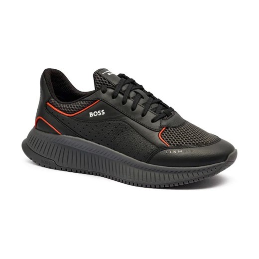 BOSS BLACK Skórzane sneakersy TTNM EVO_Runn_T_PS | Porsche x BOSS ze sklepu Gomez Fashion Store w kategorii Buty sportowe męskie - zdjęcie 184710210