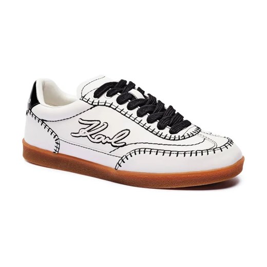 Karl Lagerfeld Skórzane sneakersy KANDIDATE ze sklepu Gomez Fashion Store w kategorii Buty sportowe damskie - zdjęcie 184710232