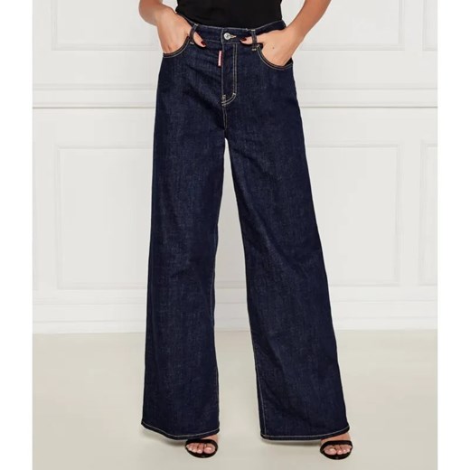 Dsquared2 Jeansy Traveller Jean | flare fit | high waist ze sklepu Gomez Fashion Store w kategorii Jeansy damskie - zdjęcie 184710371