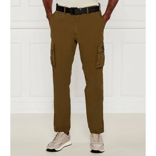 Aeronautica Militare Spodnie cargo | Slim Fit ze sklepu Gomez Fashion Store w kategorii Spodnie męskie - zdjęcie 184711201