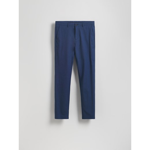 Reserved - Spodnie chino slim fit - granatowy ze sklepu Reserved w kategorii Spodnie męskie - zdjęcie 184712241