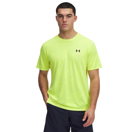 Męska koszulka treningowa Under Armour UA Tech Vent Jcqrd SS - zielona Under Armour XS promocja Sportstylestory.com
