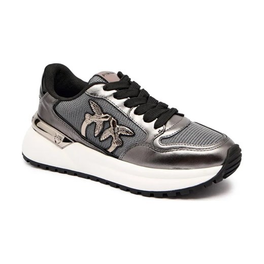 Pinko Skórzane sneakersy GEM 07 ze sklepu Gomez Fashion Store w kategorii Buty sportowe damskie - zdjęcie 184712782