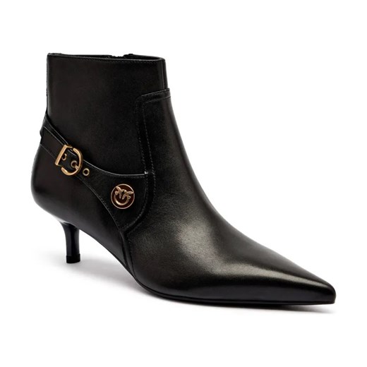 Pinko Skórzane botki na szpilce GLORIA 14 ze sklepu Gomez Fashion Store w kategorii Botki - zdjęcie 184712783