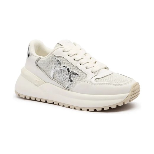 Pinko Skórzane sneakersy GEM 07 ze sklepu Gomez Fashion Store w kategorii Buty sportowe damskie - zdjęcie 184712793