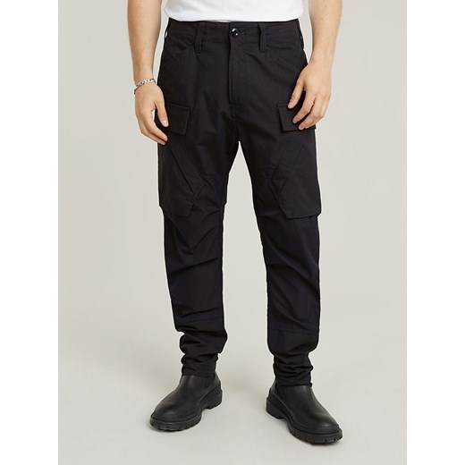 G-Star Bojówki - Tapered fit - w kolorze czarnym ze sklepu Limango Polska w kategorii Spodnie męskie - zdjęcie 184713162