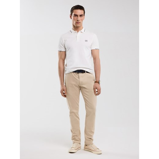 BIG STAR Koszulka polo w kolorze białym XL okazja Limango Polska