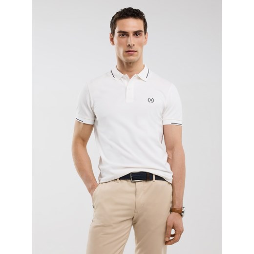 BIG STAR Koszulka polo w kolorze białym XL Limango Polska okazja