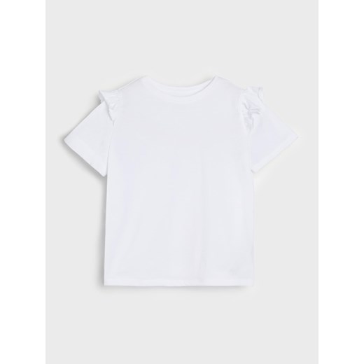 Sinsay - Koszulki z falbankami przy rękawach 2 pack - wielobarwny Sinsay 104 (3-4 l) Sinsay