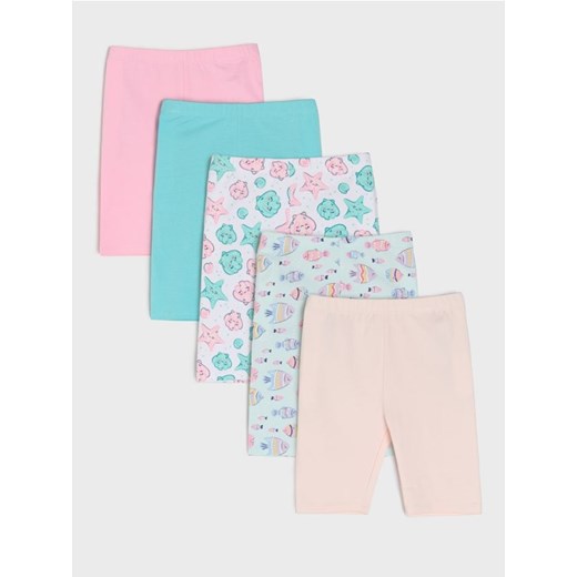 Sinsay - Kolarki 5 pack - wielobarwny - id: 353DU-MLC - marki Sinsay - 184720410 Sinsay - Kolarki 5 pack - wielobarwny ze sklepu Sinsay w kategorii Spodenki dziewczęce - zdjęcie 184720410