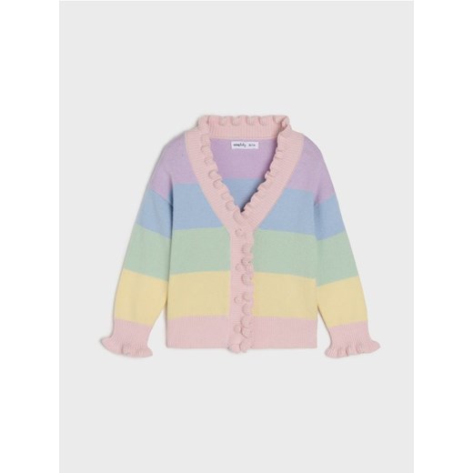 Sinsay - Sweter z ozdobnymi falbanami - wielobarwny ze sklepu Sinsay w kategorii Bluzy i swetry - zdjęcie 184720553