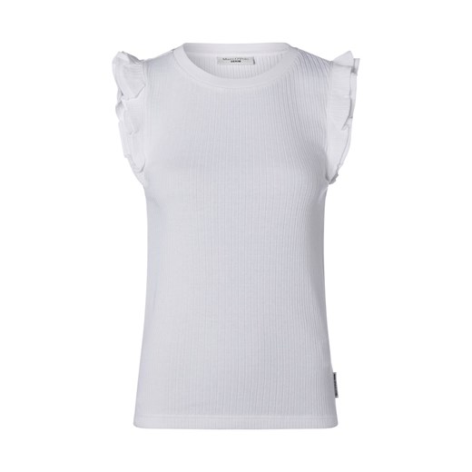 Marc O'Polo Denim Top damski Kobiety Bawełna écru jednolity ze sklepu vangraaf w kategorii Bluzki damskie - zdjęcie 184721293