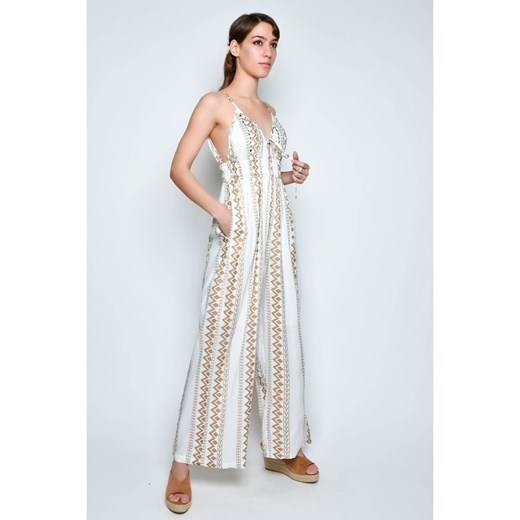 Tarifa Kombinezon w kolorze biało-karmelowym Tarifa M Limango Polska promocja