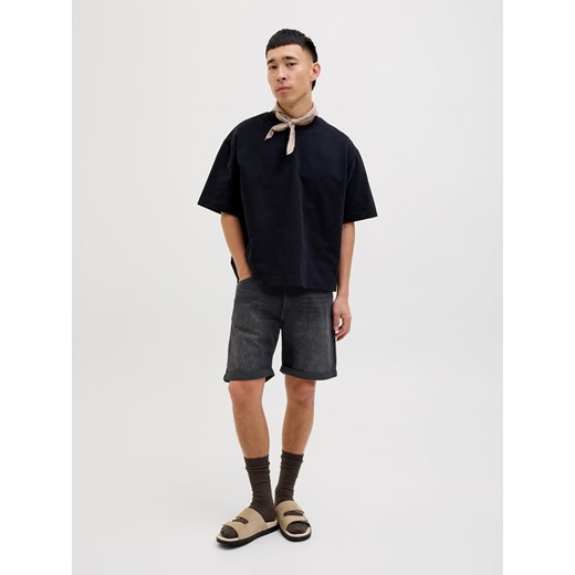 Jack &amp; Jones Szorty dżinsowe w kolorze czarnym ze sklepu Limango Polska w kategorii Spodenki męskie - zdjęcie 184722083