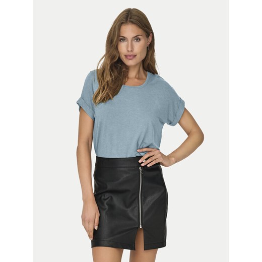 ONLY T-Shirt Moster 15106662 Niebieski Regular Fit ze sklepu MODIVO w kategorii Bluzki damskie - zdjęcie 184722363