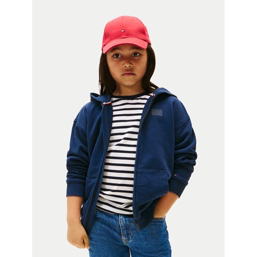 Tommy Hilfiger Bluza Tonal Flag KB0KB09750 Granatowy Regular Fit ze sklepu MODIVO w kategorii Bluzy chłopięce - zdjęcie 184722391
