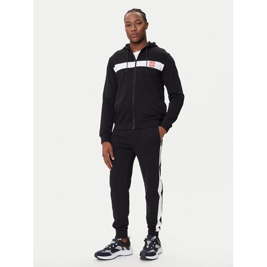 HUGO Dres DapieDoaky 50485042 Czarny Regular Fit ze sklepu MODIVO w kategorii Dresy męskie - zdjęcie 184722421