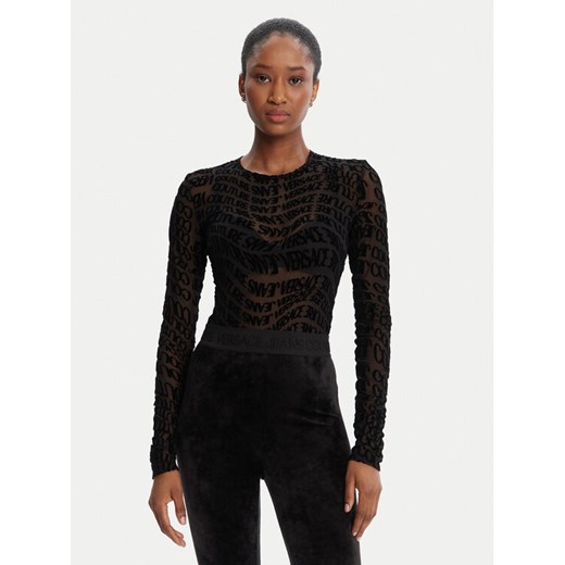 Versace Jeans Couture Body 79HAM221 JS490 Czarny Slim Fit ze sklepu MODIVO w kategorii Bluzki damskie - zdjęcie 184722442