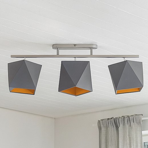 Lampa przysufitowa DETROIT GOLD ze sklepu Lysne w kategorii Lampy sufitowe - zdjęcie 184724132