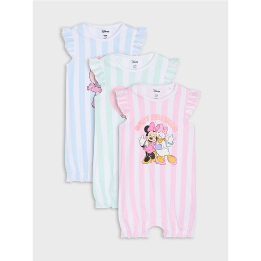 Sinsay - Rampersy 3 pack Disney - biały ze sklepu Sinsay w kategorii Rampersy - zdjęcie 184724791