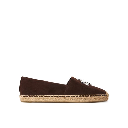 Espadryle Tory Burch Eleanor Espadrille 169623 Brązowy ze sklepu eobuwie.pl w kategorii Espadryle damskie - zdjęcie 184725154