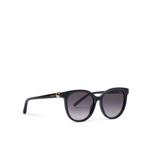 Okulary przeciwsłoneczne Furla Sunglasses WD00149-A.0116-O6000-4-401-20-CN-D Czarny ze sklepu eobuwie.pl w kategorii Okulary przeciwsłoneczne damskie - zdjęcie 184725164