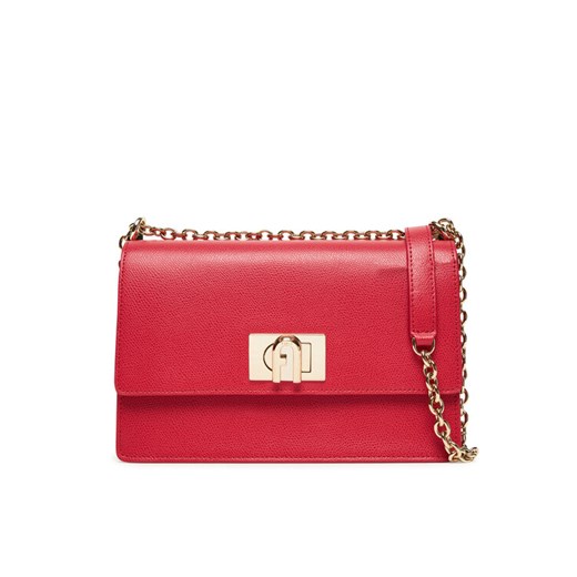 Torebka Furla BAFIACO ARE000 BG RUB00 Czerwony ze sklepu eobuwie.pl w kategorii Kopertówki - zdjęcie 184725200