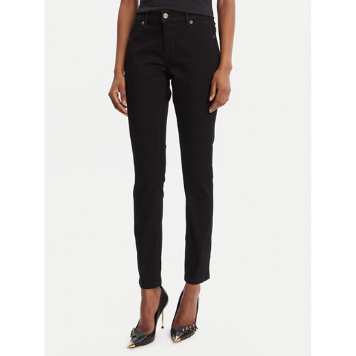 Versace Jeans Couture Jeansy 79HAB5J1 CDW00 Czarny Tapered Fit ze sklepu MODIVO w kategorii Jeansy damskie - zdjęcie 184725692