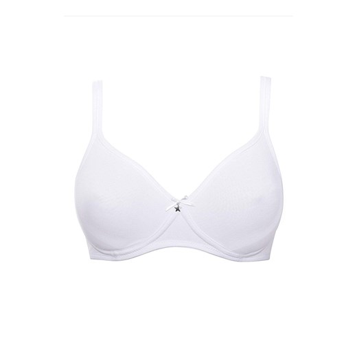 Biustonosz miękki soft bez fiszbin biały 1452, Kolor biały, Rozmiar 75B, Sielei ze sklepu Primodo w kategorii Biustonosze - zdjęcie 184726374