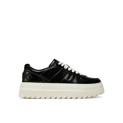 Sneakersy HUGO Lyssa 50548151 Czarny ze sklepu eobuwie.pl w kategorii Buty sportowe damskie - zdjęcie 184727184